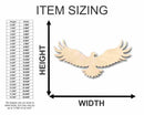 Unfinished Wood Eagle Shape - Animal - Wildlife - Craft - up to 46" DIY