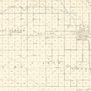 Vintage Map of Davison County, South Dakota 1900