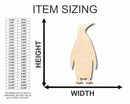 Unfinished Wood Emperor Penguin Shape - Animal - Wildlife - Craft - up to 46" DIY
