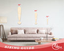 Unfinished Wood Exclamation Point Symbol - Craft - up to 46" DIY