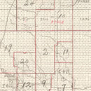 Vintage Map of Butte County, South Dakota 1936
