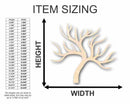 Unfinished Wood Tree No Leaves Shape - Fall - Winter - Craft - up to 46" DIY