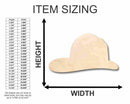 Unfinished Wood Fireman's Hat Shape - Firefighter - Craft - up to 46" DIY