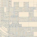 Vintage Map of Pierre, South Dakota 1931