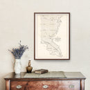 Vintage Map of Union County, South Dakota 1900