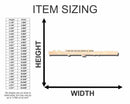 Unfinished Wood Flute Shape - Music - Craft - up to 46" DIY
