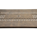 Traditional Outdoor Aluminum 95-in Rectangle Large Patio Dining Table