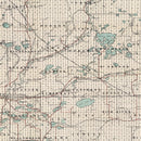 Vintage Map of Aitkin County, Minnesota 1914