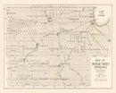 Vintage Map of Roseau County, Minnesota 1911