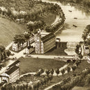 Vintage Map of Valley Forge, Pennsylvania 1890