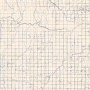 Vintage Map of Beaver County, Oklahoma 1936