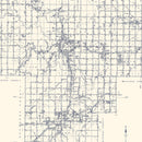 Vintage Map of Okmulgee County, Oklahoma 1936