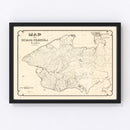 Vintage Seward Peninsula Map 1900