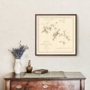 Vintage Shumagin Islands, AK Map 1872