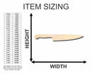Unfinished Wood Knife Shape - Kitchen - Horror Halloween - Craft - up to 46" DIY