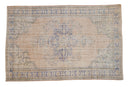 RESERVED 6x9.5 Vintage Distressed Oushak Carpet