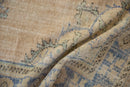 RESERVED 6x9.5 Vintage Distressed Oushak Carpet