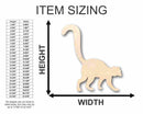 Unfinished Wood Lemur Shape - Animal - Craft - up to 46" DIY