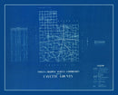 Vintage Map of Fayette County, Indiana 1936