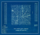 Vintage Map of Hamilton County, Indiana 1936