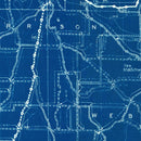 Vintage Map of Harrison County, Indiana 1936