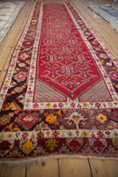 3.5x13 Vintage Anatolian Rug Runner