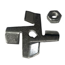 Jabsco 4-Blade Chopper Kit w/Lock Nut f/18590 Series Macerator Pumps