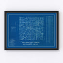 Vintage Map of Montgomery County, Indiana 1936