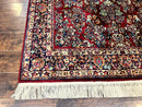 Karastan Rug 5.9 x 9 Red Sarouk Rug