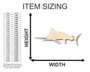 Unfinished Wood Marlin Shape - Swordfish - Ocean - Fishing - Craft - up to 46" DIY