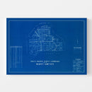 Vintage Map of Scott County, Indiana 1936
