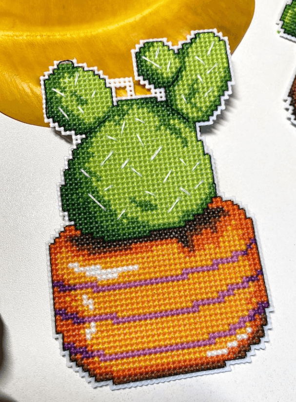 "Cactus" 108CS Counted Cross-Stitch Kit