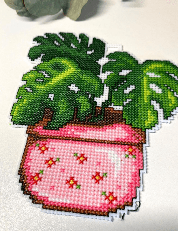 "Cactus" 108CS Counted Cross-Stitch Kit