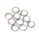 Barton Stainless Steel Split Rings - 10mm - 10-Pack