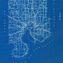 Vintage Map of Vanderburgh County, Indiana 1936