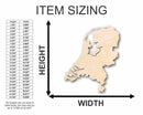 Unfinished Wood Netherlands Shape - Country - Craft - up to 46" DIY