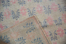 3x7.5 Vintage Distressed Oushak Rug Runner