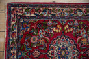 2.5x2.5 Vintage Qazvin Square Rug Mat