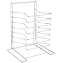 7 Slot Wall Mounted Pizza Pan Rack