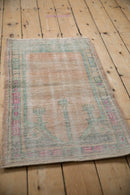 2x3 Vintage Distressed Oushak Rug Mat