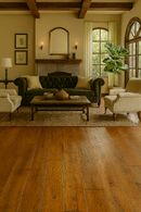Engineered Wood 7" Wide, 84" RL, 1/2" Thick Heart Pine Antique Handscraped - Bellfloor Collection