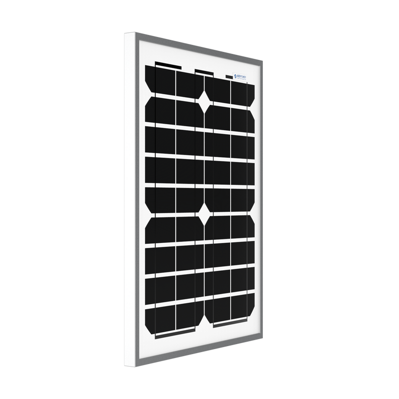 ACOPower 20 Watt Mono Solar Panel for 12 V Battery Charging, Off Grid