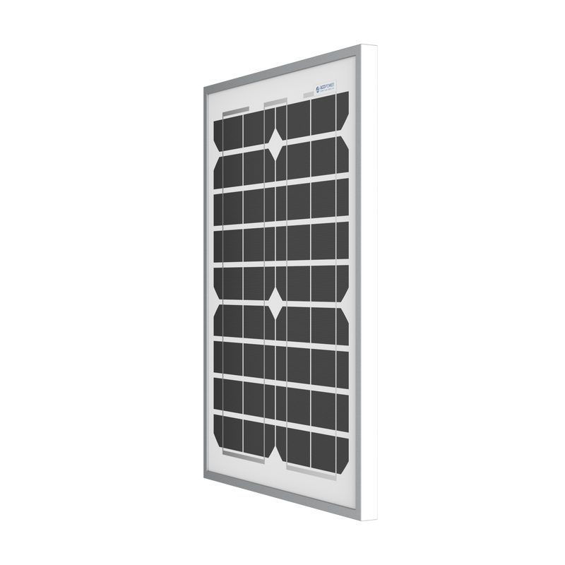 ACOPower 20 Watt Mono Solar Panel for 12 V Battery Charging, Off Grid