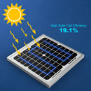 10 Watt 12 Volt Monocrystalline Solar Panel