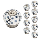 Mascot Hardware Dotted Tree 1-1/2 in. Grey Cabinet Knob (Pack of 10)