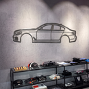 2017 5 Serie Metal Car Wall Art - MT0576