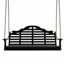 Keystone Amish Co. 4 Foot Milan Porch Swing, Black