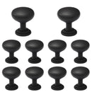 Round Metal 1 in. Cabinet Knob (10-Pack)