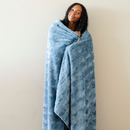 PATTERNED FAUX FUR XL THROW BLANKETS
