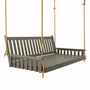Keystone Amish Co. Twin Franklin Porch Swing Bed, Olive Grey Paint